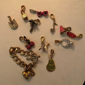 Juicy couture charms, some very rare. All Originals from early 2000